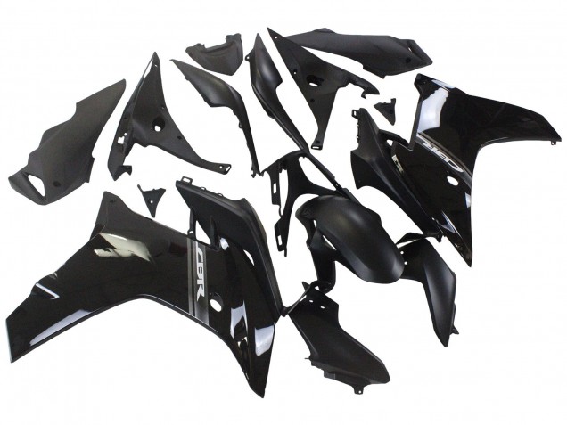 2011-2013 Honda CBR600F Motorcycle Fairings - Glossy Black Canada