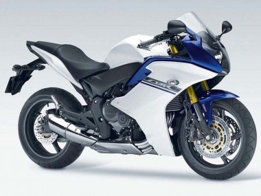 Wholesale 2011-2013 Honda CBR600F Motorcycle Fairings - White Blue Canada