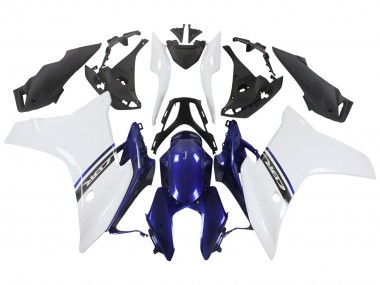 Wholesale 2011-2013 Honda CBR600F Motorcycle Fairings - White Blue Canada