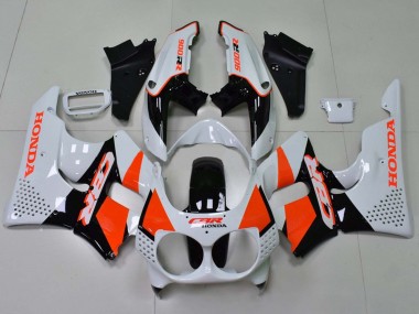 Wholesale 1992-1993 Honda CBR900RR 893 Motorcycle Fairings - White Orange Glossy Black Canada