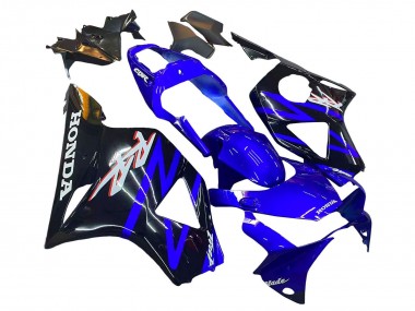 Wholesale 2002-2003 Honda CBR900RR 954 Motorcycle Fairing Kits - Blue Glossy Black Canada
