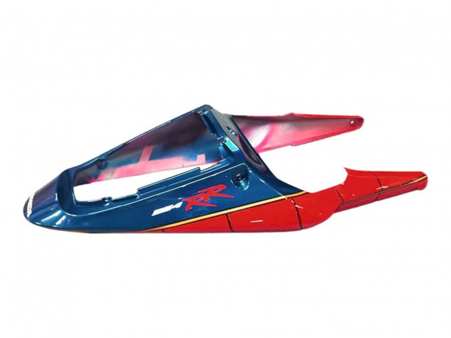 2002-2003 Honda CBR900RR 954 Motorcycle Fairings - Red Dark Blue Dunlop Canada
