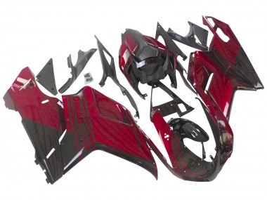 Wholesale 2007-2014 Ducati 848 Motorcycle Fairing - Red Glossy Black Canada