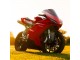 2007-2014 Ducati 848 Motorcycle Fairings - Red Glossy Black Canada