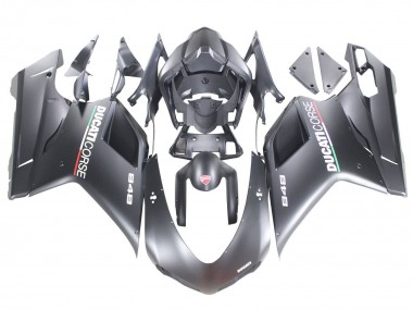 Wholesale 2007-2014 Ducati 848 Motorcycle Fairings - Matte Grey Canada