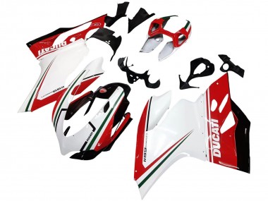 Wholesale 2011-2014 Ducati 1199 Motorcycle Fairings - White Red Green Glossy Black Canada