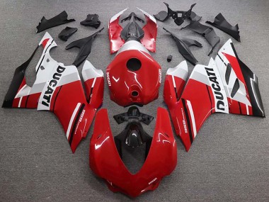 Wholesale 2015-2020 Ducati 959 Bike Fairings - White Red Glossy Black Canada