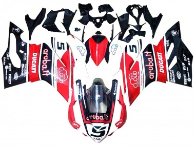 Wholesale 2015-2020 Ducati 959/1299 Motorcycle Fairings - White Red Glossy Black Aruba 5 Canada