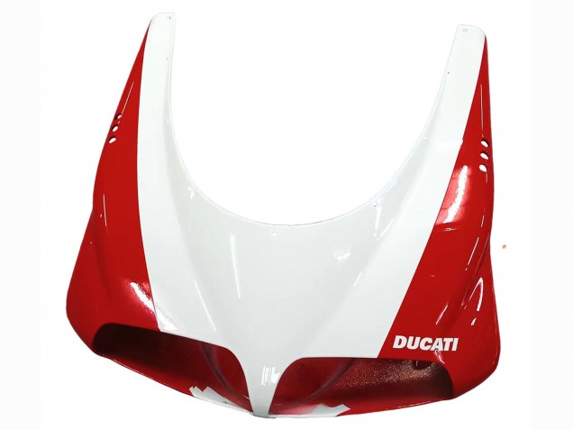 1993-2005 Ducati 996 Motorcycle Fairings - White Red Gold Glossy Black Corse Performance Canada