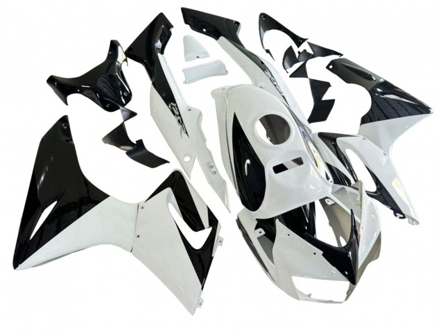 2002-2006 Honda CBR125R Motorcycle Fairings - White Glossy Black Canada