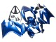 2002-2013 Honda VFR 800 Motorcycle Fairing - Blue Canada