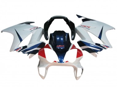 Wholesale 2002-2013 Honda VFR 800 Motorcycle Fairings - White Red Dark Blue HRC Canada