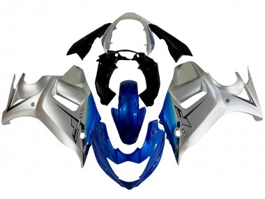 Wholesale 2008-2013 Suzuki GSX650F Motorcycle Fairings - Silver Blue Canada