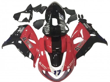 Wholesale 1998-2003 Suzuki TL1000R Motorcycle Fairings - Red Black Racing 17 Canada