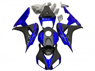 Wholesale 2006-2007 Honda CBR1000RR Motorcycle Fairings - Blue Matte Black Canada