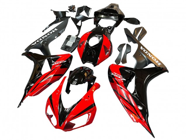 2006-2007 Honda CBR1000RR Motorcycle Fairing - Blue Glossy Black Canada