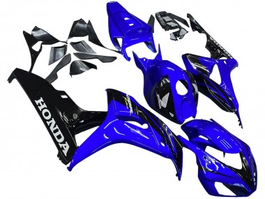 Wholesale 2006-2007 Honda CBR1000RR Motorcycle Fairings - Blue Glossy Black Canada