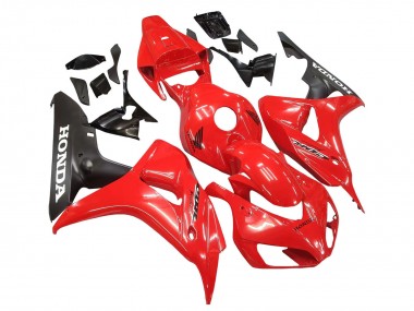 Wholesale 2006-2007 Honda CBR1000RR Motorcycle Fairings - Red Matte Black Canada