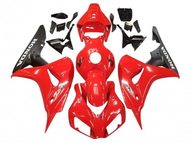 Wholesale 2006-2007 Honda CBR1000RR Motorcycle Fairings - Red Matte Black Canada