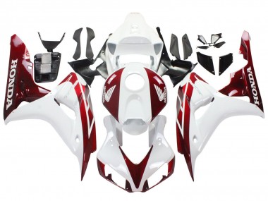 Wholesale 2006-2007 Honda CBR1000RR Motorcycle Fairings - White Red Canada