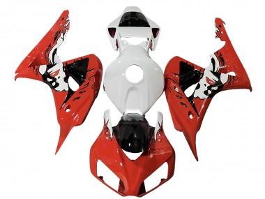 Wholesale 2006-2007 Honda CBR1000RR Motorcycle Fairings - White Red Glossy Black Canada