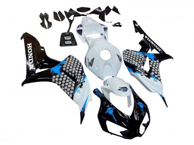 Wholesale 2006-2007 Honda CBR1000RR Motorcycle Fairing - White Blue Glossy Black Canada