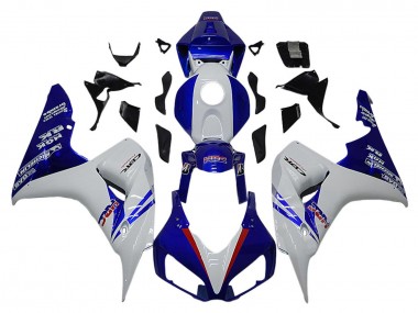 Wholesale 2006-2007 Honda CBR1000RR Motorcycle Fairings - White Red Blue HRC Canada