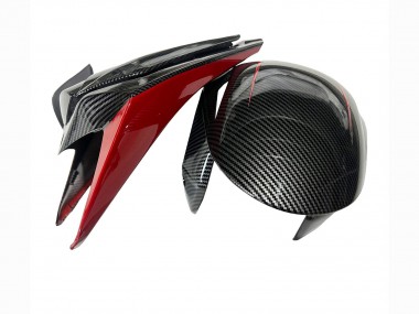 Wholesale 2008-2011 Honda CBR1000RR Motorcycle Fairings - Black Carbon Fiber Red Canada