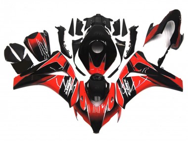 Wholesale 2008-2011 Honda CBR1000RR Motorcycle Fairing - Red Glossy Black Canada