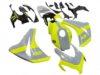Wholesale 2008-2011 Honda CBR1000RR Motorcycle Fairings - Nardo Grey Fluorescent Green Canada