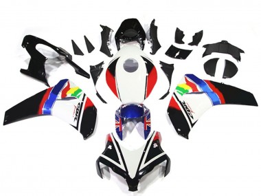 Wholesale 2008-2011 Honda CBR1000RR Motorcycle Fairings - White Red Blue Glossy Black Star Canada