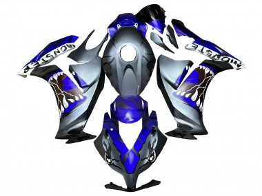 Wholesale 2012-2016 Honda CBR1000RR Motorcycle Fairings - Blue Grey Matte Black Shark Canada