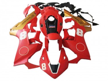 Wholesale 2017-2023 Honda CBR1000RR Motorcycle Fairings - Red Gold Black HRC 8 Canada