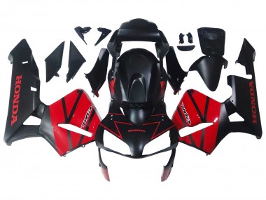 Wholesale 2003-2004 Honda CBR600RR Motorcycle Fairings - Red Glossy Black Matte Black Canada