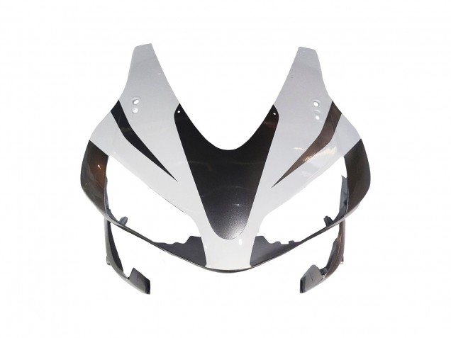 2003-2004 Honda CBR600RR Motorcycle Fairings - White Matte Black Racing Canada