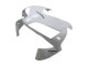 2003-2004 Honda CBR600RR Motorcycle Fairing - Silver White Canada