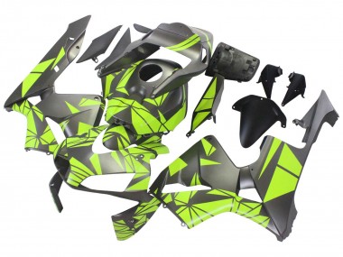 Wholesale 2003-2004 Honda CBR600RR Motorcycle Fairings - Yellow Matte Black Canada