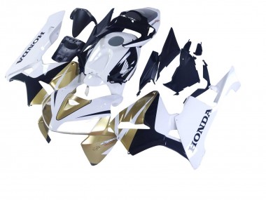 Wholesale 2005-2006 Honda CBR600RR Motorcycle Fairings - Gold White Black Canada