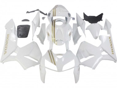 Wholesale 2005-2006 Honda CBR600RR Motorcycle Fairings - White Gold Canada