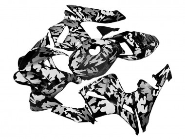 Wholesale 2005-2006 Honda CBR600RR Motorcycle Fairings - Black White Grey Camouflage Canada