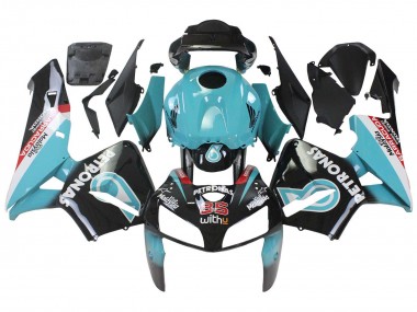Wholesale 2005-2006 Honda CBR600RR Motorcycle Fairings - Light Blue Black 35 Canada