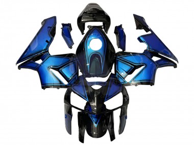 Wholesale 2005-2006 Honda CBR600RR Motorcycle Fairings - Blue Black Canada