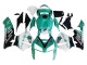 2005-2006 Honda CBR600RR Motorcycle Fairings - Light Green White Glossy Black Joe Rocket Canada
