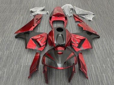 Wholesale 2005-2006 Honda CBR600RR Motorcycle Fairings - Red Black Canada