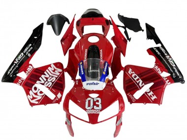 Wholesale 2005-2006 Honda CBR600RR Motorcycle Fairings - Red Black Valsir 03 Canada