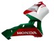 2005-2006 Honda CBR600RR Motorcycle Fairings - Red White Green Canada