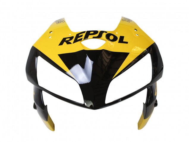 2005-2006 Honda CBR600RR Motorcycle Fairings - Yellow Black Repsol Canada