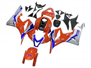 Wholesale 2007-2008 Honda CBR600RR Motorcycle Fairings - Silver Blue Red HRC Canada