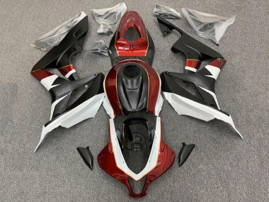 Wholesale 2007-2008 Honda CBR600RR Motorcycle Fairings - White Red Matte Black Canada