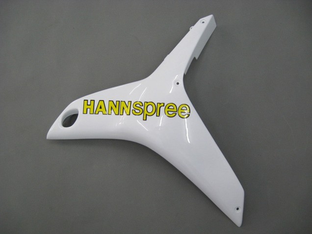 2007-2008 Honda CBR600RR Motorcycle Fairings - White Green Yellow Glossy Black Hannspree Canada